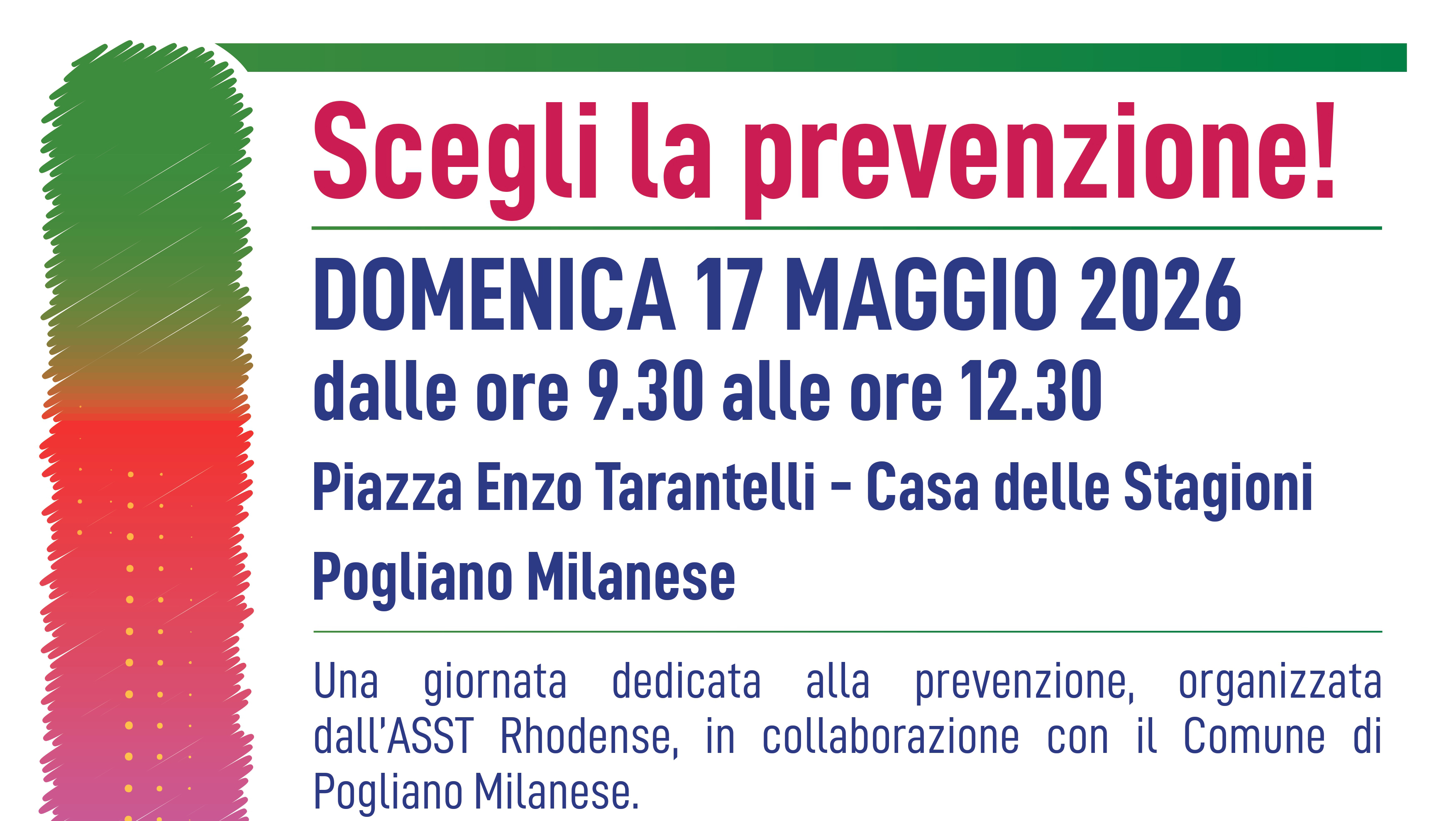 PREVENZIONE IN PIAZZA A Pogliano Milanese - Formato PDF